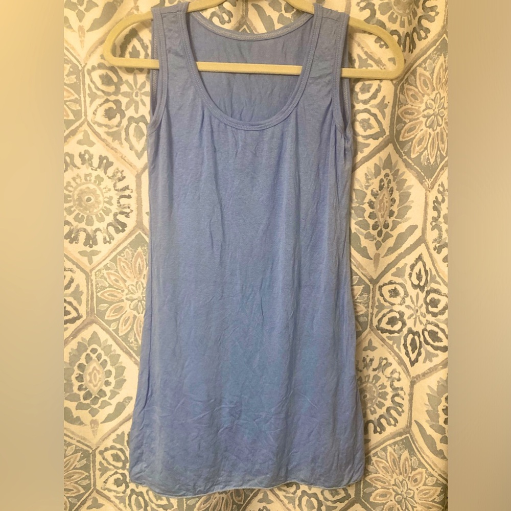 Powder Blue Layering Tank Top